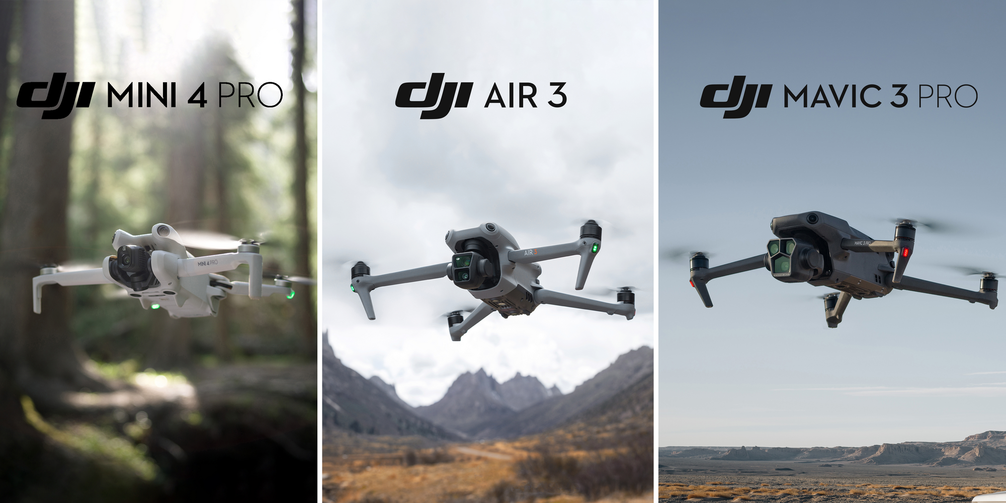 Mini 4 Pro Vs. Air 3 Vs. Mavic 3 Pro: Which DJI drone is right for you?