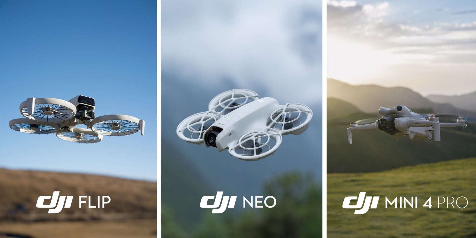 DJI Flip Vs. DJI Neo Vs. DJI Mini 4 Pro: A Comparison Of Mini Drones Under 250g - DrDrone.ca