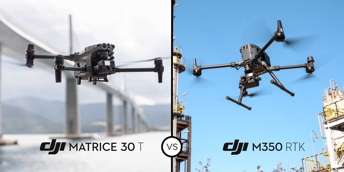 DJI Matrice 30T vs. DJI Matrice 350 RTK:  Which Thermal Imaging Drone Is Right For You? - DrDrone.ca