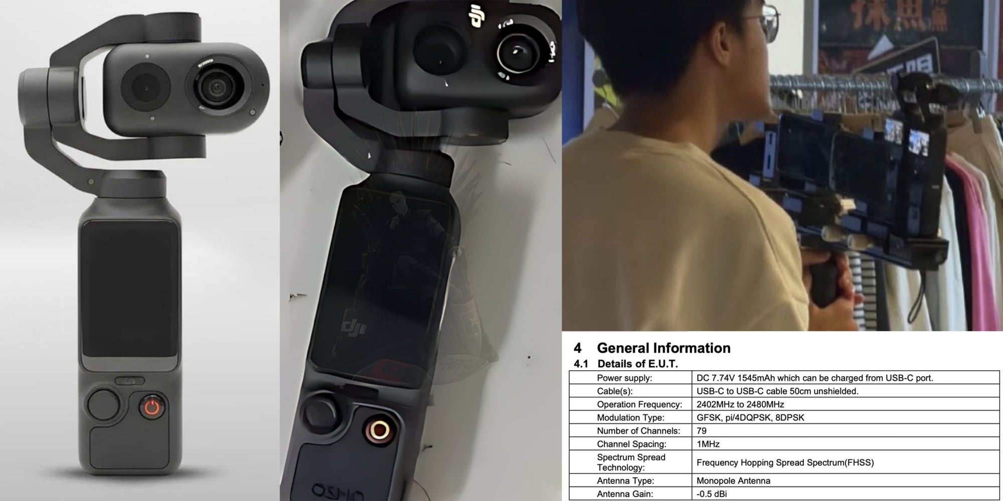DJI Osmo Pocket 4 Rumours: FCC Filing Points to an Imminent Launch - DrDrone.ca