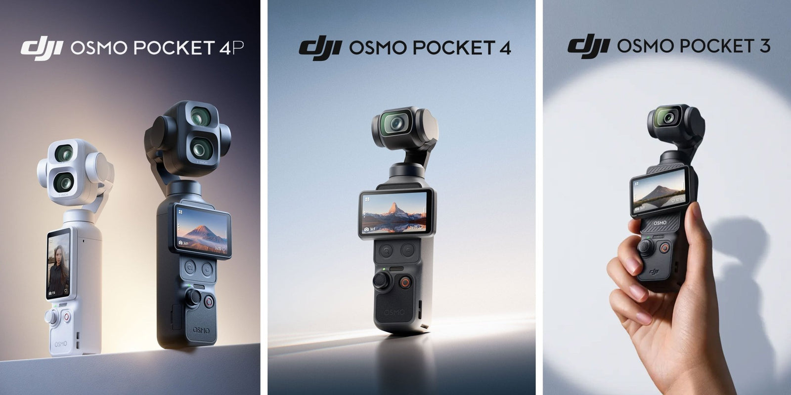 Osmo Pocket 4P Vs Osmo Pocket 4 Vs Osmo Pocket 3 - DrDrone.ca