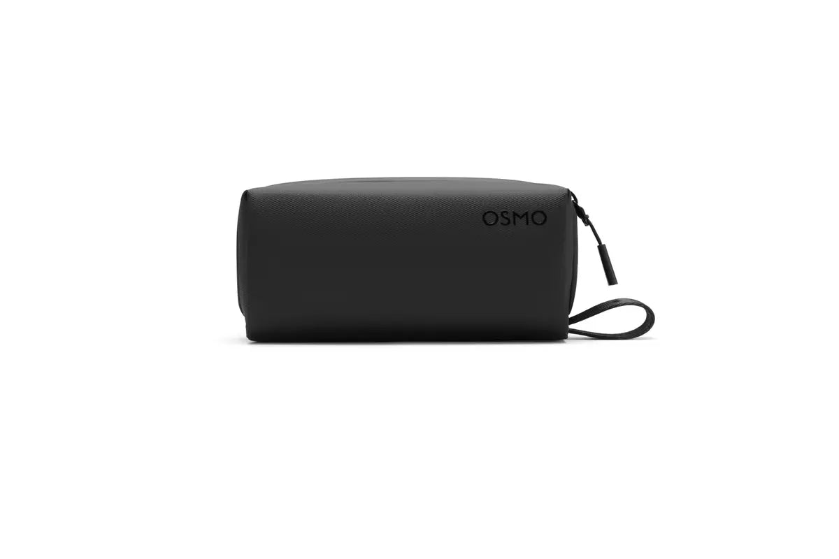 The Osmo Pocket 4P Carrying Bag against a white background with the Osmo logo displayed on the top-right corner of the bag.