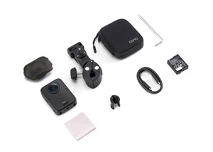 Everything included with the Osmo 360 II Limitless Riding Combo