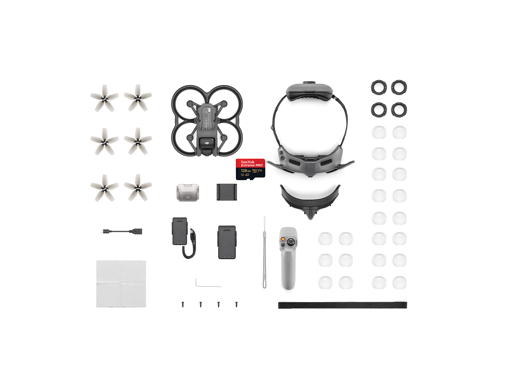 Pack DJI Avata Explorer Essentials - DrDrone.ca