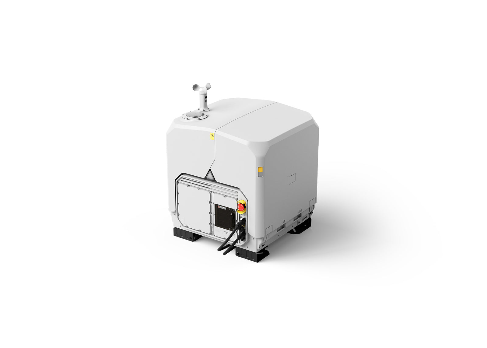 An angled view of the DJI Dock