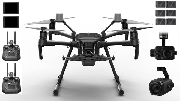 DJI - DJI MATRICE 210 RTK V2 zenmuse x5s付属 DJI Matrice 210 RTK V2 Energy Inspection Kit | Advanced - Dr Drone