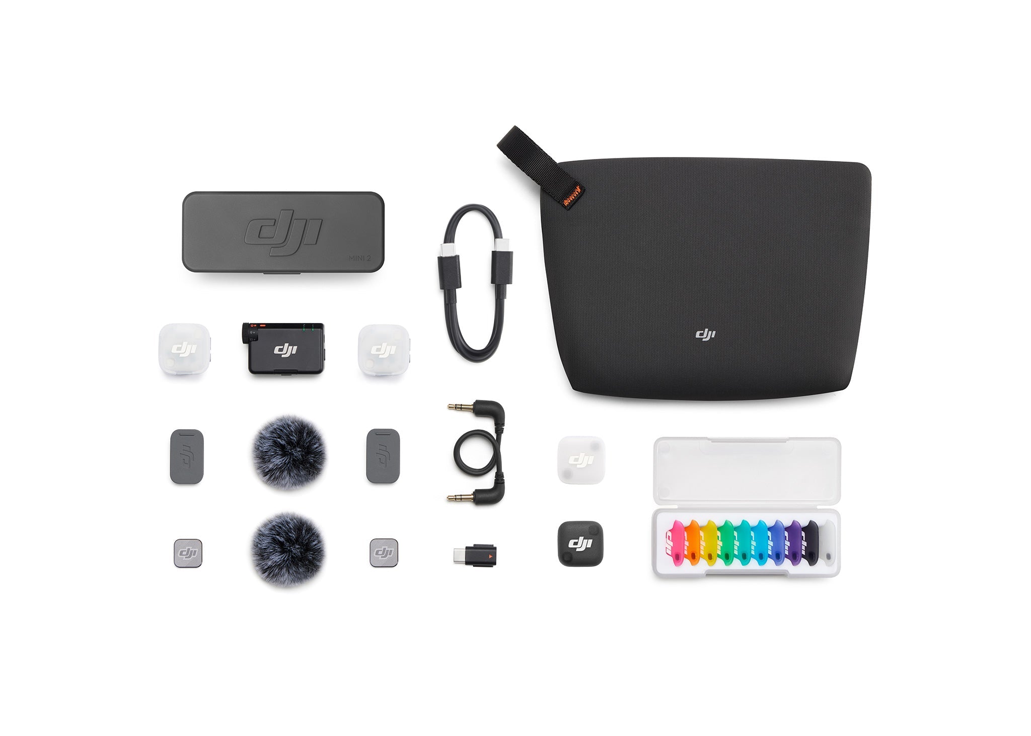 DJI Mic Mini 2 (2 TX + 1 RX + Charging Case) - DrDrone.ca