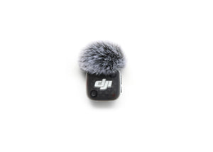 DJI Mic Mini 2S Transmitter with black magnetic cover