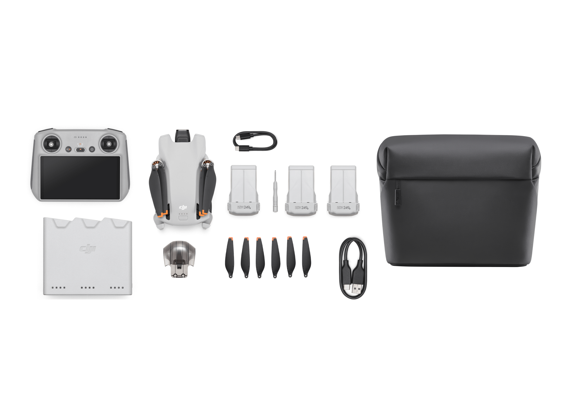 DJI Mini 3 Fly More Combo (DJI RC) - DrDrone.ca DJI Mini 3 Fly More Combo (DJI RC) - DrDrone.ca
