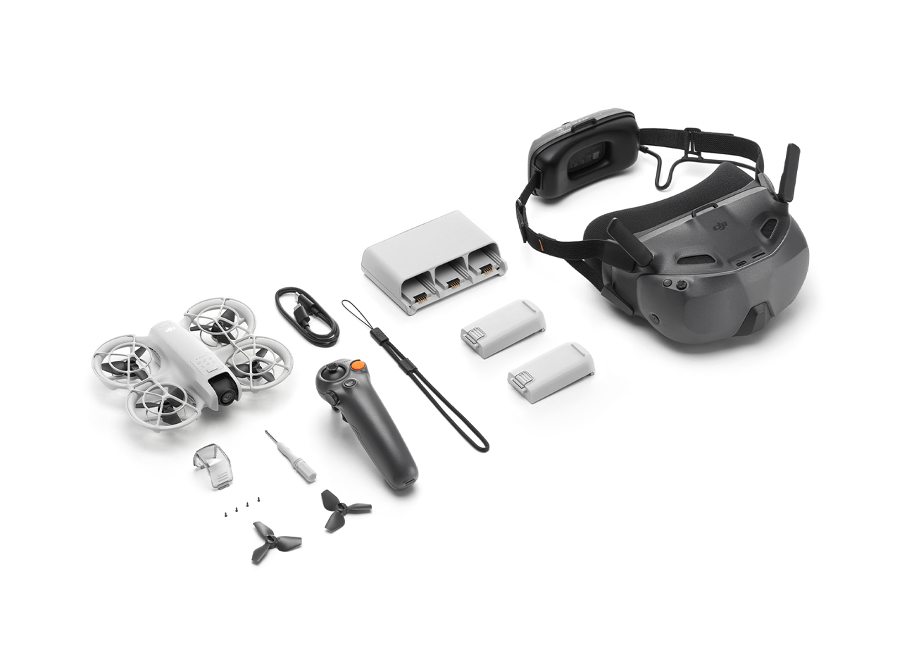 DJI Neo Motion Fly More Combo - DrDrone.ca DJI Neo Motion Fly More Combo - DrDrone.ca