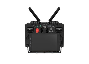 Freefly Astro controller against a white background
