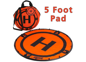 Hoodman Weighted UAV Drone Landing Pad 5 Ft