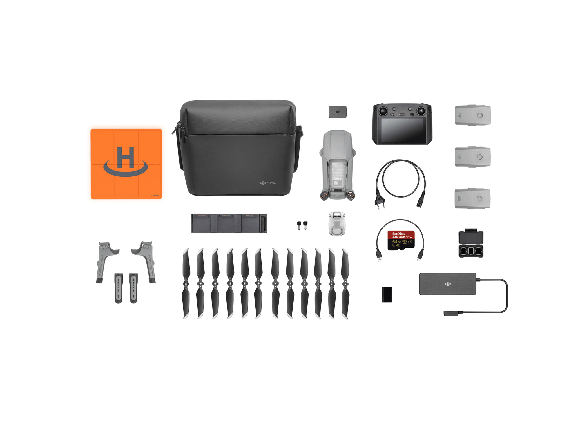 Mavic Air 2 with DJI Smart Controller Everything You Need Kit - 1 - DJI