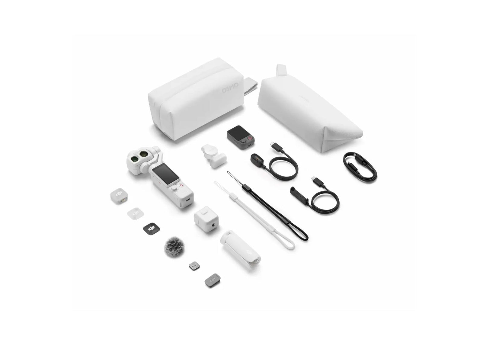 Osmo Pocket 4P Vlog Combo (Pearl White) - 1 - DJI