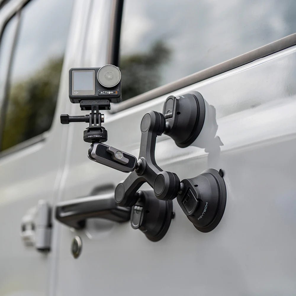 PGYTECH CapLock Three - arm Suction Mount - 4 - PGYTECH