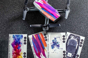 Skins for DJI Spark - 4 pack - Set 1 - 4 - DJI