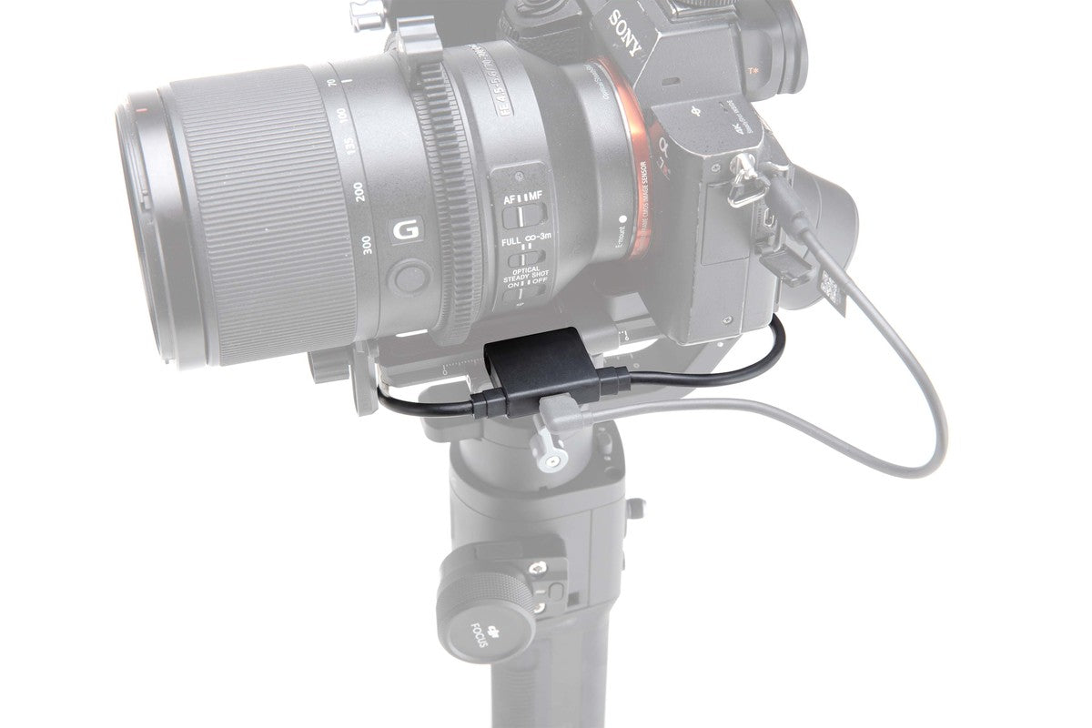 Ronin-SC RSS Splitter - on a camera